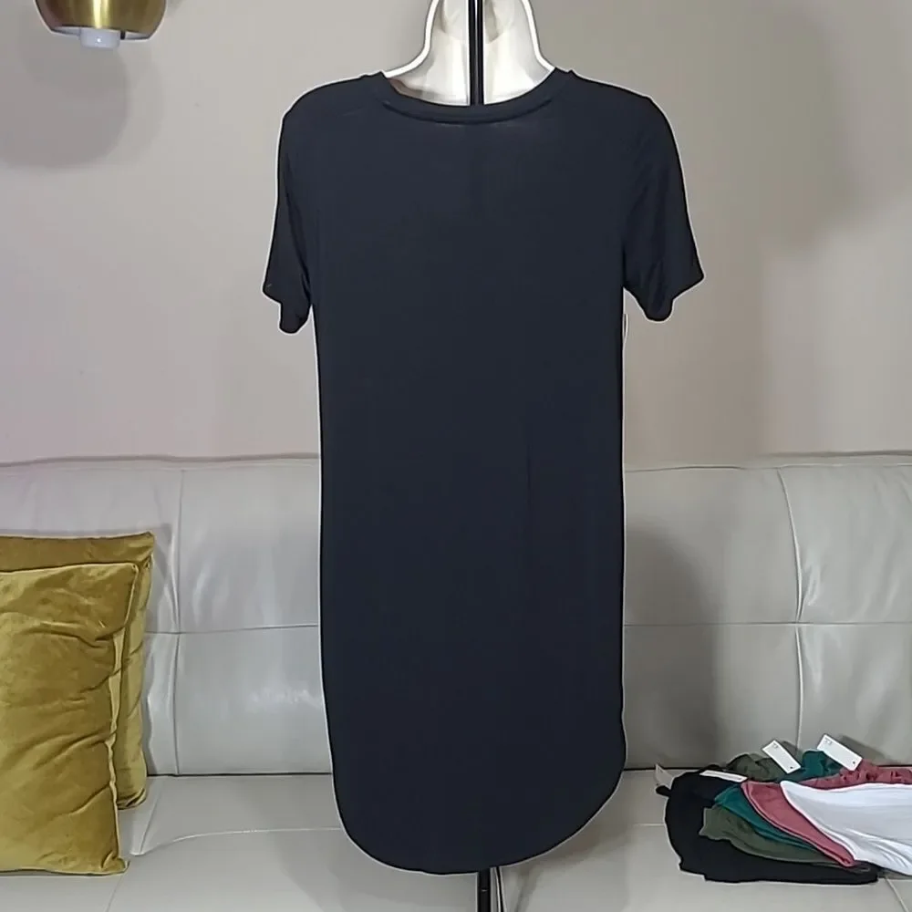 @danniejbdb 4 Daily Ritual Jersey Short Sleeve Shirts W/ S High-Low Tunic NWT - Picture 9 of 15